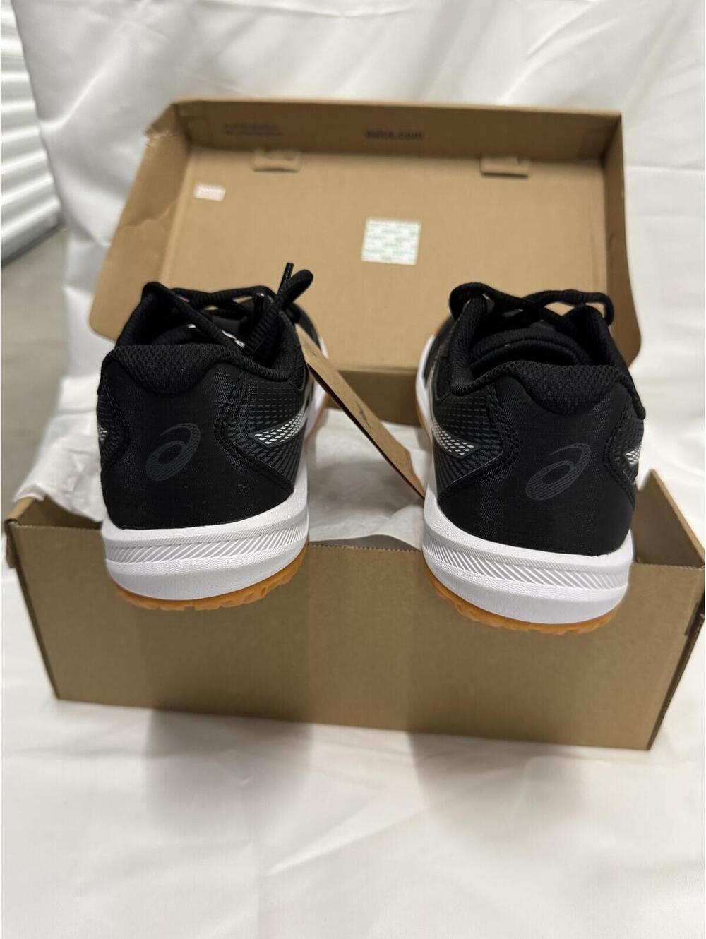 Asics Women's Black Athletic Sneakers with Gum Sole - Picture 5 of 8